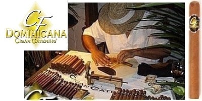 Cigar roller rolling at Irvine event